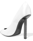 Tower 110 Satin Pumps - Black, Blue, White