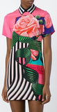 'Molli' 3-D Printed Mini Dress - DESIGNER INSPIRED FASHIONS