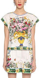 Bouquet Print Cotton Top & Short Set