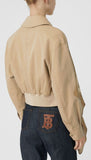 Monogram Print Gabardine Jacket | DESIGNER INSPIRED FASHIONS