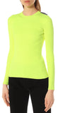 Ribbed Knit Sweater, Neon Yellow | DESIGNER INSPIRED FASHIONS