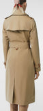 Cotton Gabardine Trench Coat, Honey | DESIGNER INSPIRED FASHIONS