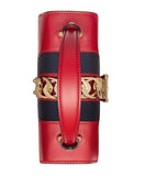 Sylvie Leather Mini Bag - Red