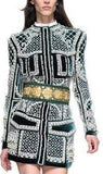 Embellished Black Velour Jacket - DESIGNER INSPIRED FASHIONS
