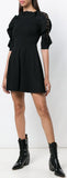 Black Lace Insert Dress