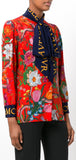 L‰۪Aveugle Par Amour Floral Blouse