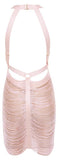 Draped Strappy Summer Evening Dress | DESIGNER INSPIRED FASHIONS