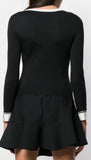 Tuxedo Printed Sweater