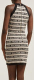Logo-Intarsia Knitted Mini Dress | DESIGNER INSPIRED FASHIONS