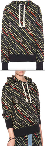 X Paula's Ibiza Printed Cotton Hoodie