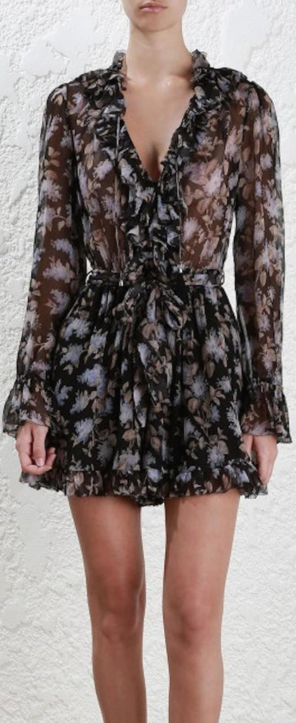 Stranded Ruffle Playsuit