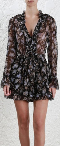 Stranded Ruffle Playsuit