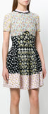 Contrast Panel Dress