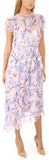 Corsage Flutter Dress
