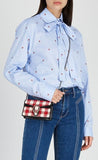 Blue Strawberry Fil Coupé Shirt | DESIGNER INSPIRED FASHIONS