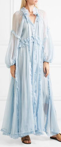Bluebell Ruffled Dress | DESIGNER INSPIRED FASHIONS