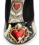 Button Card Print Mary Jane Pumps