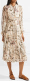 Floral Maples Frill Dress