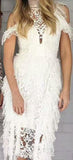 White Wispy Lace Dress