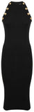 Knit Halter Midi Dress