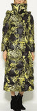 Paisley Print Puffer Coat