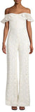 'Edlyn' Off-the-Shoulder Jumpsuit, White