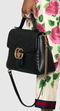 GG Marmont Medium Top Handle Bag - Nude or Black
