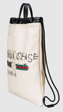 Coco CapitÌÁn Logo Backpack, White