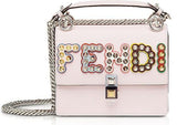 Kan I MCL Leather Shoulder Bag - Black, Peonia Pink, Pearl Gray