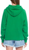 Rabbit Jersey Oversize Hooded Sweatshirt