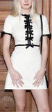 Bow Jersey Dress - DESIGNER INSPIRED FASHIONS