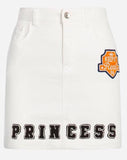 Princess Patch Letterman Skirt