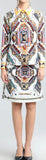 Printed Shirt and Skirt Set