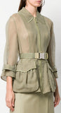 Belted Textured Jacket | DESIGNER INSPIRED FASHIONS