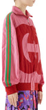 Zip-Front Technical Jacket with GG Logo