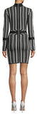Mock Neck Bodycon Dress