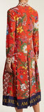 Patchwork Print Dress