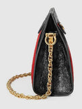 Ophidia Small or Medium Shoulder Bag, Red