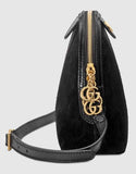 Ophidia Small Shoulder Bag - Red, Chestnut Brown or Black
