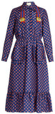Polka-Dot Print Dress