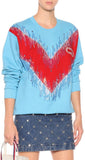 Embellished Cotton Sweatshirt