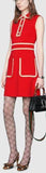 Contrasting Sleeveless Jersey Dress