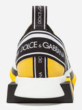 Sneakers in Sorrento Graffiti Print - Yellow or White