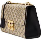Medium Padlock GG Supreme Bee Shoulder Bag
