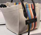 Medium Phantom Luggage Tote in Textile - DESIGNER INSPIRED FASHIONS