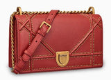 Diorama Bag in Studded Leather - Blue or Red