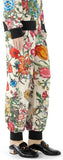 Floral Zip Jacket and Jogging Pant Suit
