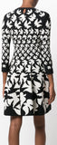 Bird Printed Skater Dress