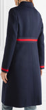 Embellished Grosgrain-Trimmed Coat | DESIGNER INSPIRED FASHIONS