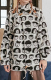 Printed Short Coat
